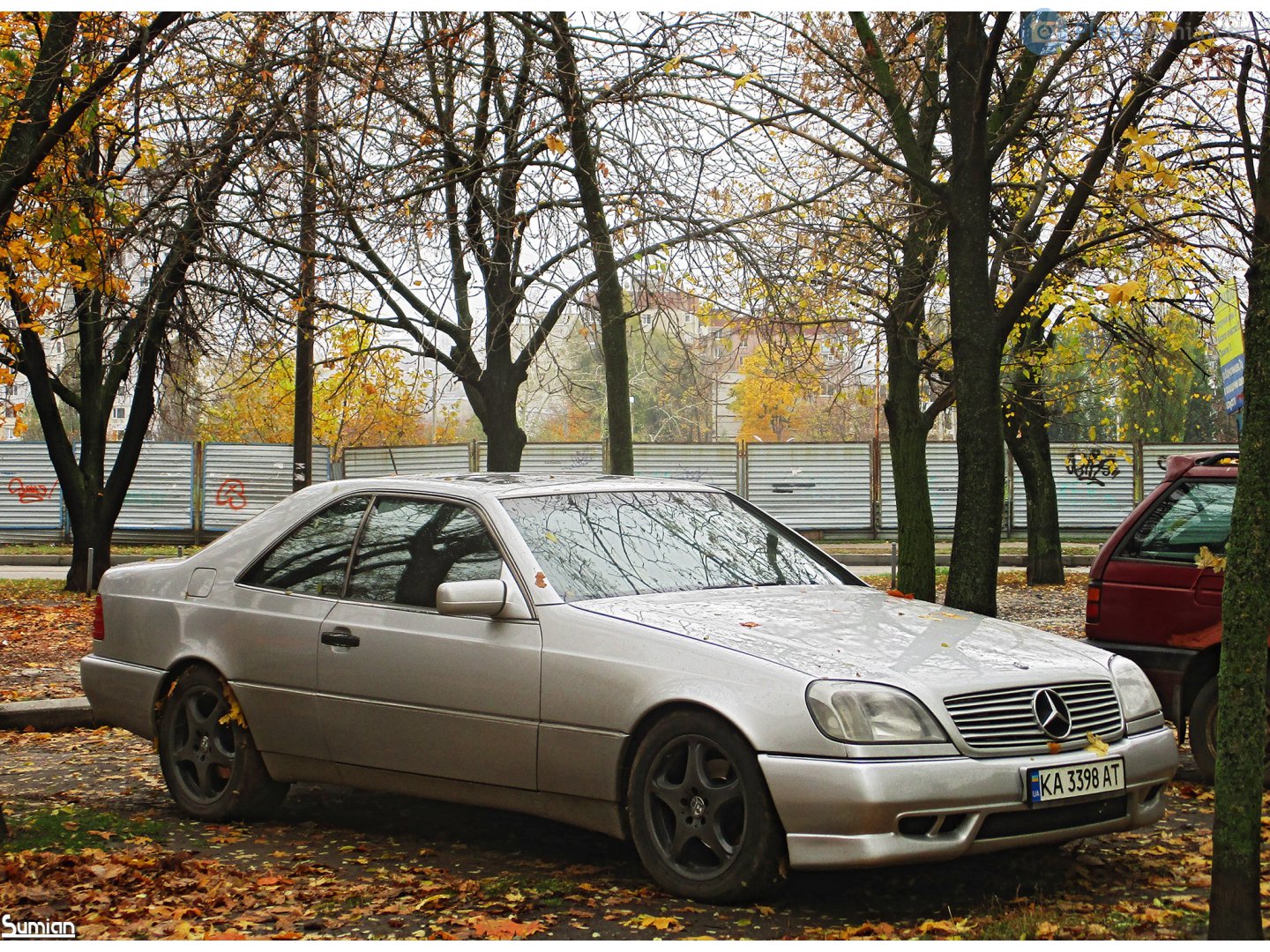 KA 3398 AT, Mercedes-Benz S-Klasse 5th gen Coupé (C140), 1992–1996