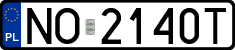 License plates of Poland, Regular car plates