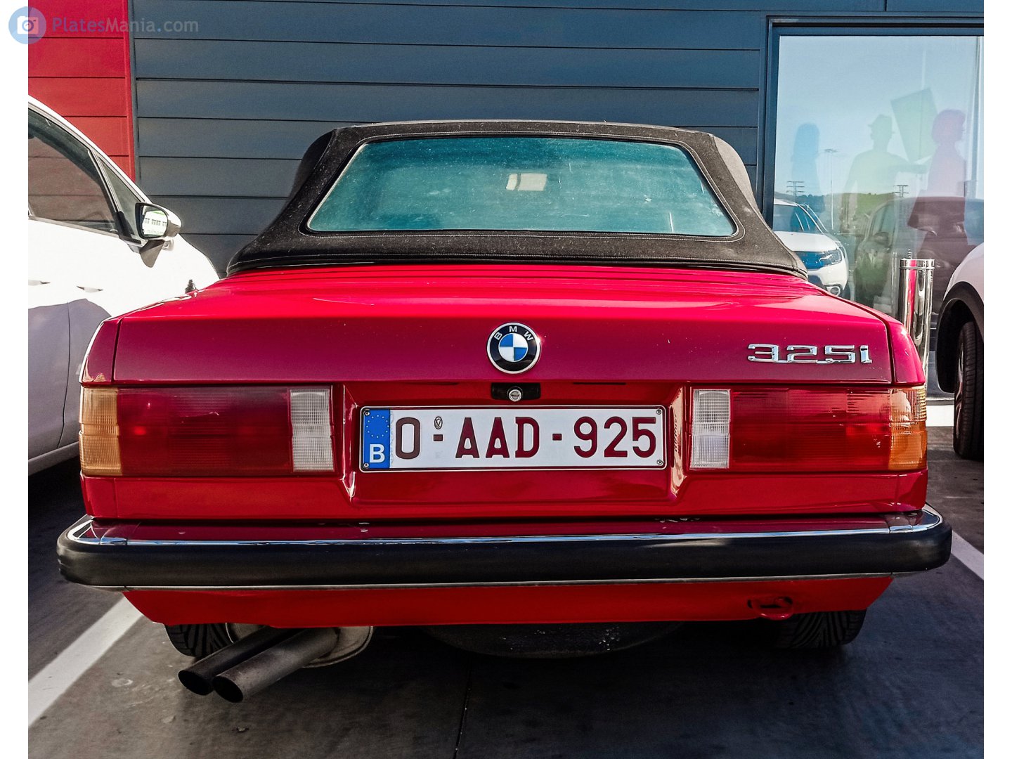 O-AAD-925, BMW 3 Series 2nd gen Convertible (E30), 1985–1994