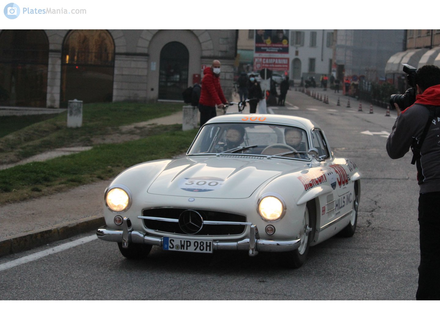 S WP 98 H, Mercedes-Benz SL-Klasse 1st gen 300 SL (W198), 1954–1963