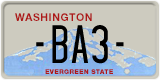Washington, Vanity Plates
