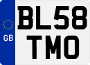 License plate of the United Kingdom, 2001 year system