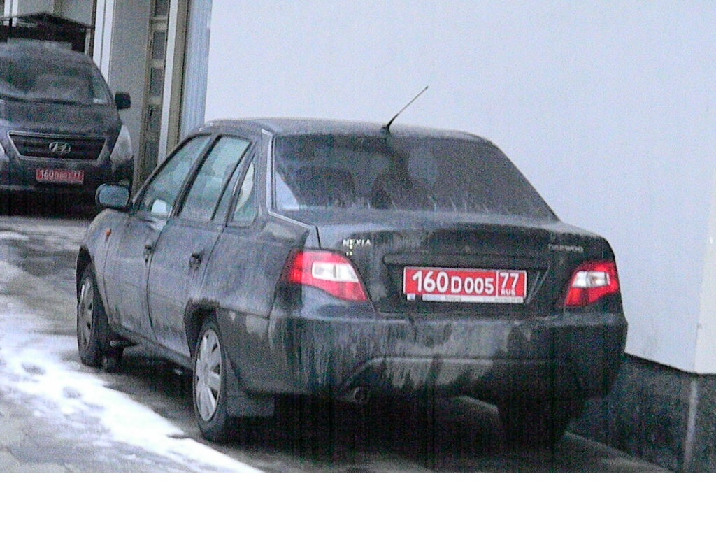 160 D 005 77, Daewoo Nexia 1st gen Sedan (T-body; CIS-market), facelift, 2008–2016