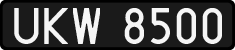 License plates of Poland, 1976 year system