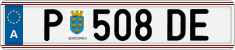 License plate of Austria, Regular plates