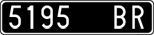 License plate of Italy, Cars (1927 year series)