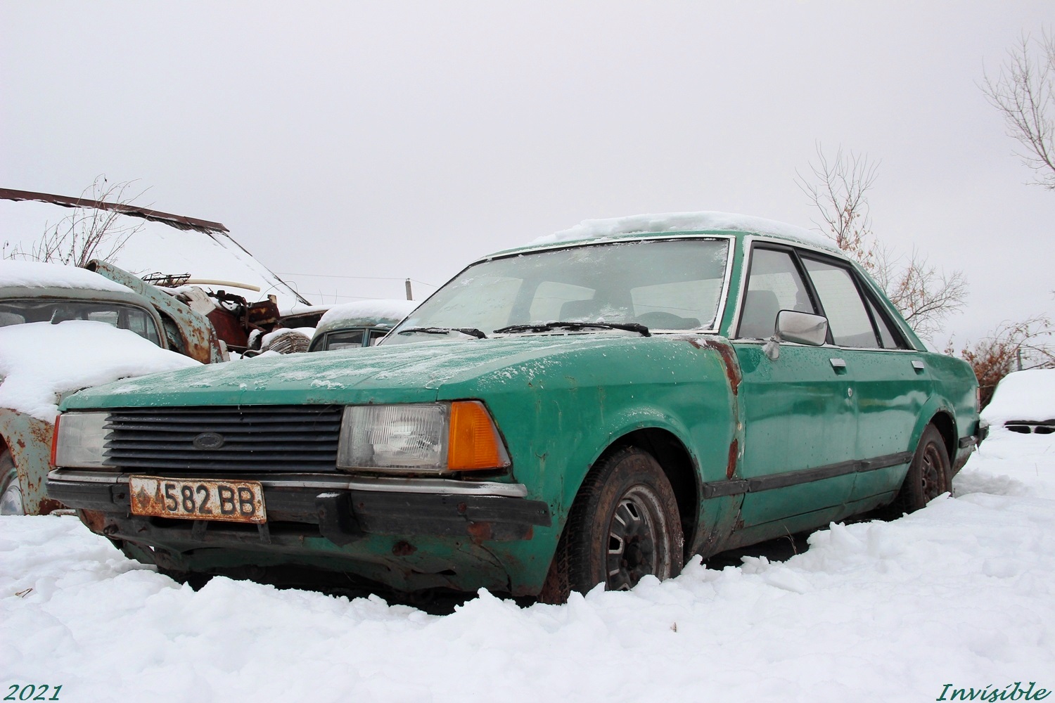 ф 4582 ВВ, Ford Granada 2nd gen 4-door Sedan (GFU; EU-market), 1977–1985