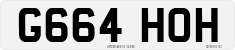License plate of the United Kingdom, 1983 year system