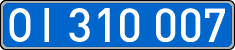 License plates of Spain, Diplomatic