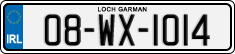 License plate of Ireland, Regular plates