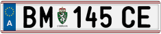 License plate of Austria, Regular plates