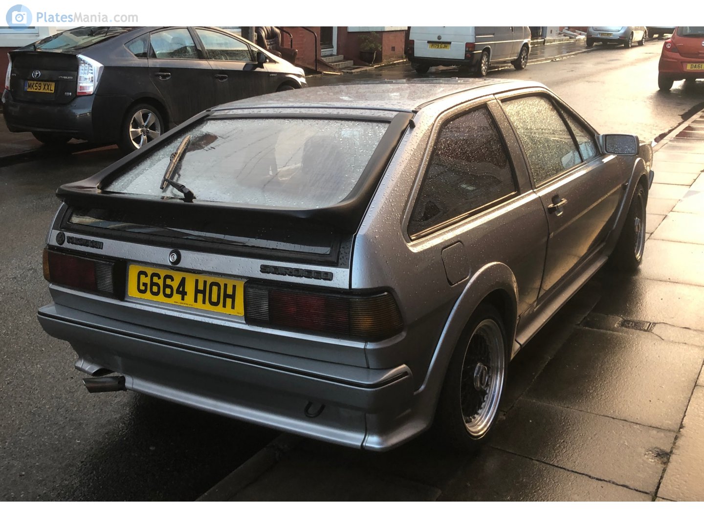 G664HOH, Volkswagen Scirocco 2nd gen (Typ 53B), 1981–1992