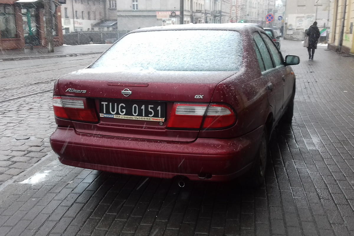 TUG 0151, Nissan Almera 1st gen Sedan (N15), 1995–2000