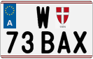License plate of Austria, Regular plates