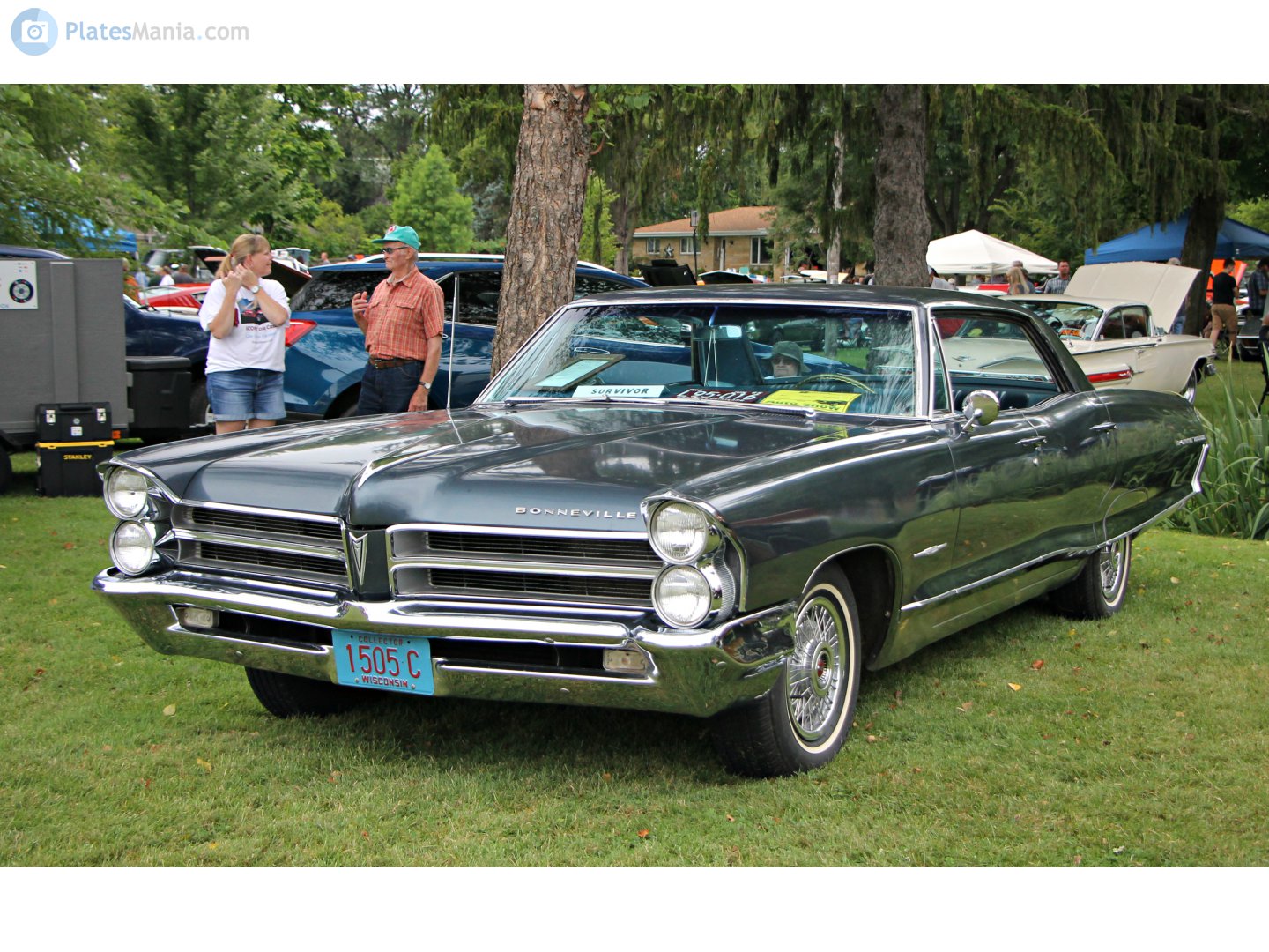 1505 C, Pontiac Bonneville 4th gen 1965 4-door Hardtop/Sedan (26239/26269; B-body), 1964–1965