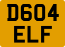 License plate of the United Kingdom, 1983 year system