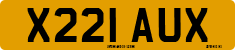 License plate of the United Kingdom, 1983 year system