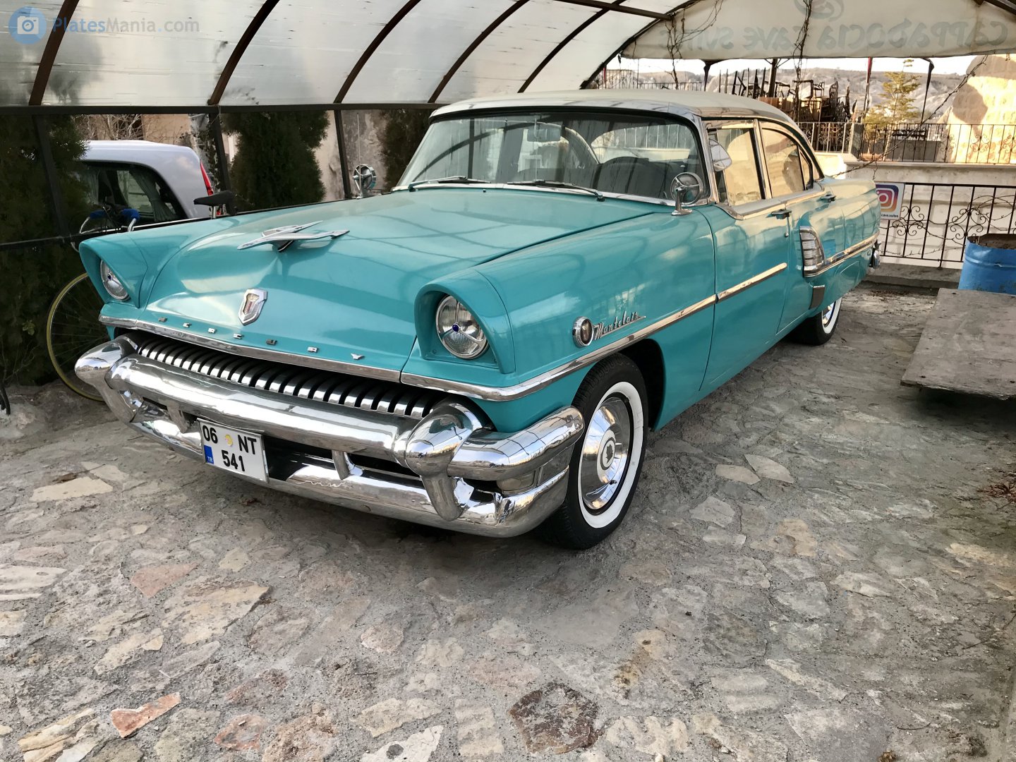 06 NT 541, Mercury Montclair 1st gen 1955/1956 4-door Sedan (58A), 1954–1956