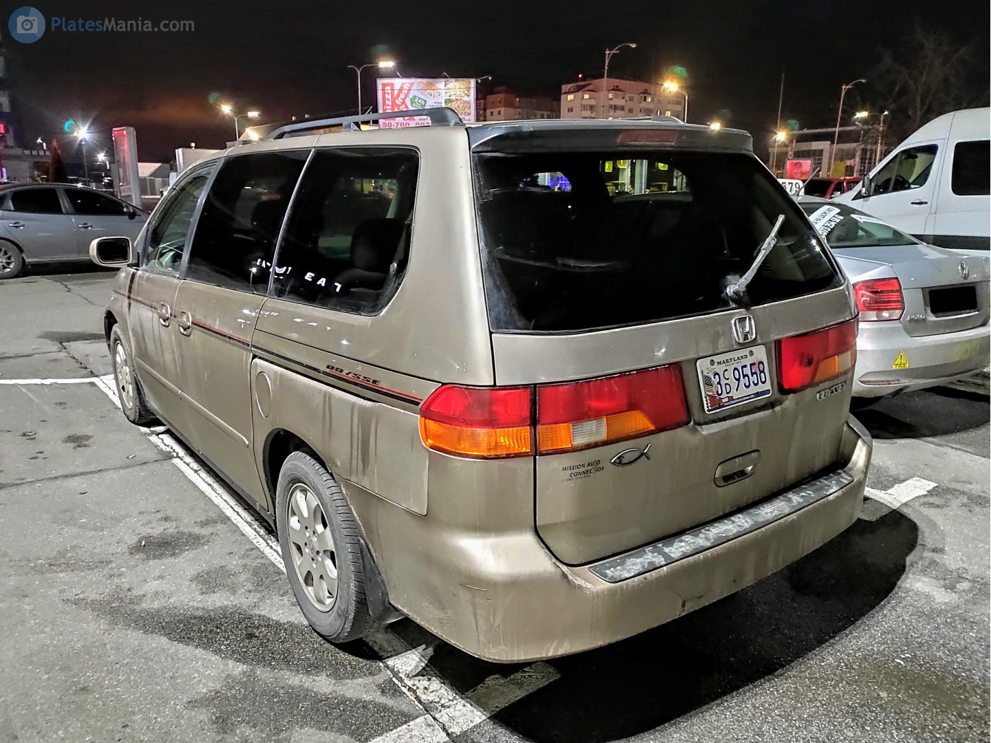 3CD9558, Honda Odyssey 2nd gen (RL1; NA-market), 1998–2004