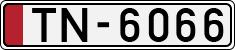 License plate of Latvia, Transit plates