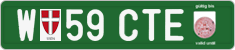 License plate of Austria, Export transit plates
