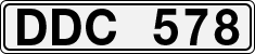 License plate of Sweden, Regular plates