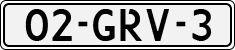 License plate of the Netherlands, Cars