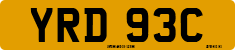 License plate of the United Kingdom, 1963 year system