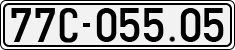 License plate of Vietnam, Cars