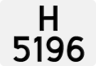 License plate of Norway, 1913-1971 - system