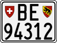 License plate of Switzerland, Motorcycles