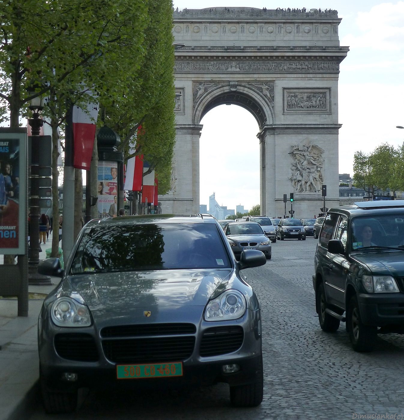 500 CD 460, Porsche Cayenne 1st gen (955; 9PA), 2002–2007