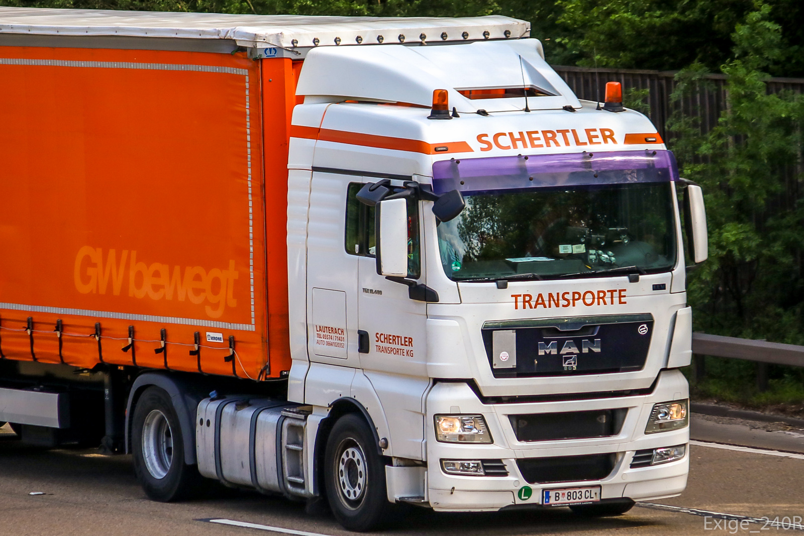 B 803 CL, MAN TGX 1st gen, 2007–2021