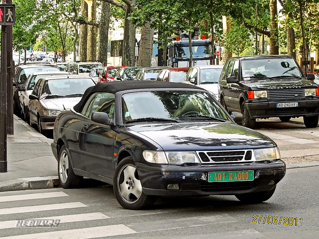 401 K 4000, SAAB 900 2nd gen Convertible (YS3D), 1994–1998