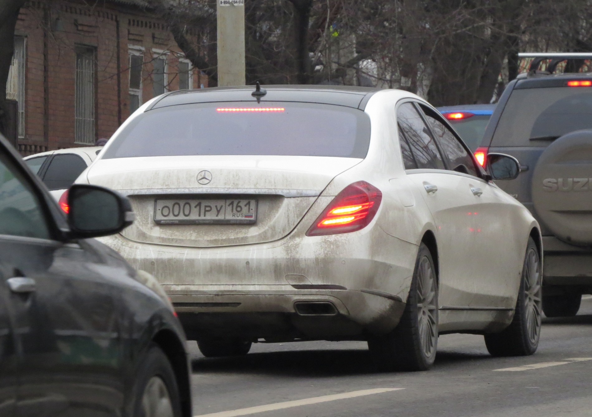 о 001 ру 161, Mercedes-Benz S-Klasse 8th gen Sedan (W222/V222), 2013–2020