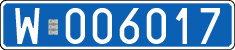 License plates of Poland, Diplomatic