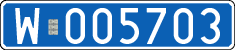 License plates of Poland, Diplomatic