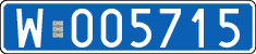 License plates of Poland, Diplomatic