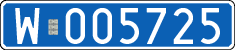 License plates of Poland, Diplomatic