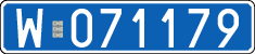 License plates of Poland, Diplomatic
