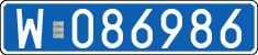 License plates of Poland, Diplomatic