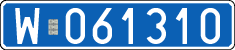License plates of Poland, Diplomatic