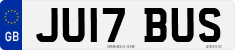 License plate of the United Kingdom, 2001 year system