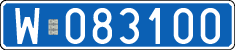 License plates of Poland, Diplomatic