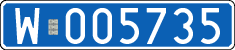 License plates of Poland, Diplomatic