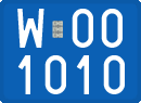 License plates of Poland, Diplomatic