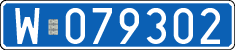 License plates of Poland, Diplomatic