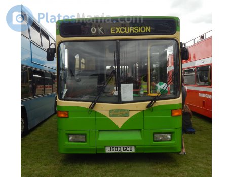 J502 GCD, Alexander Dennis Dash