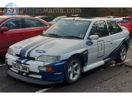 N626 JWW, Ford Escort