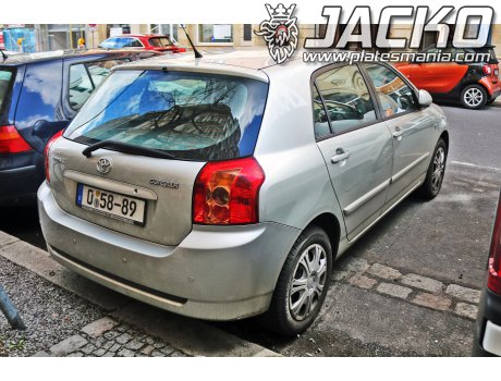 0 58-89, Toyota Corolla